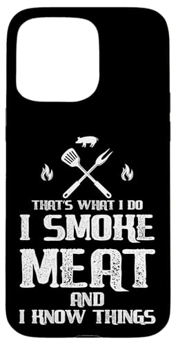 Ich Räuchere Fleisch und Weiß Bescheid Grillmeister Design Hülle für iPhone 15 Pro Max Ich Räuchere Fleisch und Weiß Bescheid Grillmeister Design Hülle für iPhone 15 Pro Max von Grillmeister Designs - Apparel & Novelties by ASJ
