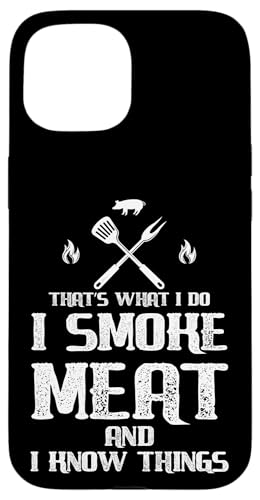 Ich Räuchere Fleisch und Weiß Bescheid Grillmeister Design Hülle für iPhone 15 Ich Räuchere Fleisch und Weiß Bescheid Grillmeister Design Hülle für iPhone 15 von Grillmeister Designs - Apparel & Novelties by ASJ
