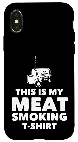 Lustiges BBQ Fleisch Räucher Design Hülle für iPhone X/XS Lustiges BBQ Fleisch Räucher Design Hülle für iPhone X/XS von Grillmeister Designs - Apparel & Novelties by ASJ