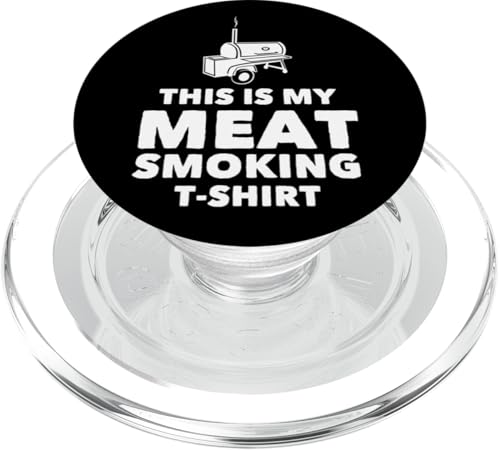 Lustiges BBQ Fleisch Räucher Design PopSockets PopGrip für MagSafe Lustiges BBQ Fleisch Räucher Design PopSockets PopGrip für MagSafe von Grillmeister Designs - Apparel & Novelties by ASJ