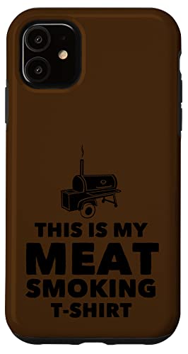 Lustiges BBQ Fleischräuchern Design für Grillmeister Hülle für iPhone 11 Lustiges BBQ Fleischräuchern Design für Grillmeister Hülle für iPhone 11 von Grillmeister Designs - Apparel & Novelties by ASJ