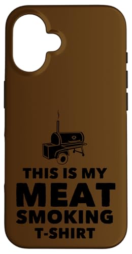 Lustiges BBQ Fleischräuchern Design für Grillmeister Hülle für iPhone 16 Lustiges BBQ Fleischräuchern Design für Grillmeister Hülle für iPhone 16 von Grillmeister Designs - Apparel & Novelties by ASJ