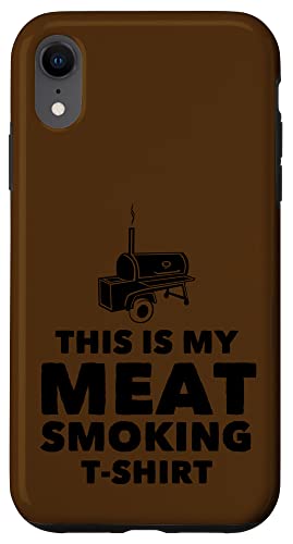Lustiges BBQ Fleischräuchern Design für Grillmeister Hülle für iPhone XR Lustiges BBQ Fleischräuchern Design für Grillmeister Hülle für iPhone XR von Grillmeister Designs - Apparel & Novelties by ASJ