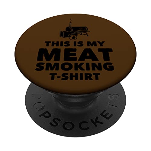 Lustiges BBQ Fleischräuchern Design für Grillmeister PopSockets Klebender PopGrip Lustiges BBQ Fleischräuchern Design für Grillmeister PopSockets Klebender PopGrip von Grillmeister Designs - Apparel & Novelties by ASJ