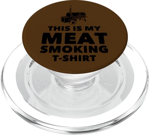 Lustiges BBQ Fleischräuchern Design für Grillmeister PopSockets PopGrip für MagSafe Lustiges BBQ Fleischräuchern Design für Grillmeister PopSockets PopGrip für MagSafe von Grillmeister Designs - Apparel & Novelties by ASJ
