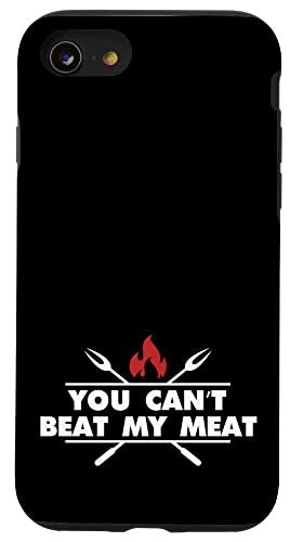 Lustiges Grillen BBQ Koch Fleischwitz Hülle für iPhone SE (2020) / 7 / 8 von Grillmeister Designs - Apparel & Novelties by ASJ