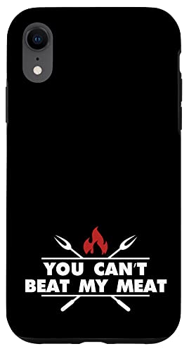Lustiges Grillen BBQ Koch Fleischwitz Hülle für iPhone XR Lustiges Grillen BBQ Koch Fleischwitz Hülle für iPhone XR von Grillmeister Designs - Apparel & Novelties by ASJ