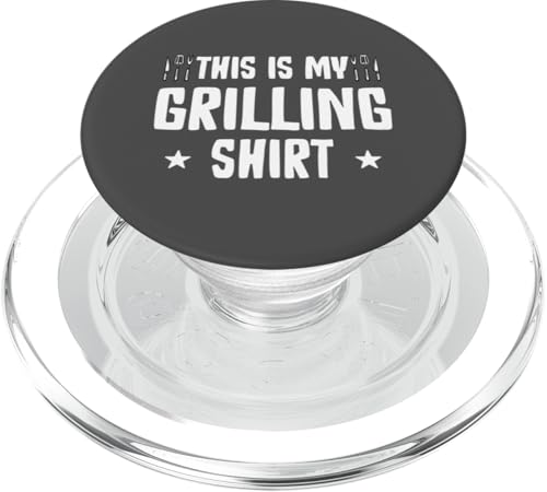 Lustiges Grillmeister-Design PopSockets PopGrip für MagSafe Lustiges Grillmeister-Design PopSockets PopGrip für MagSafe von Grillmeister Designs - Apparel & Novelties by ASJ