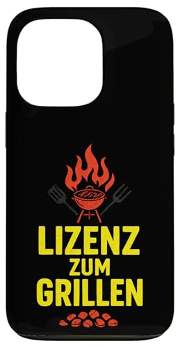 Lizens Zum Grillen - Gasgrill Kugelgrill Hülle für iPhone 13 Pro Lizens Zum Grillen - Gasgrill Kugelgrill Hülle für iPhone 13 Pro von Grillmeister Grillparty Grillabend