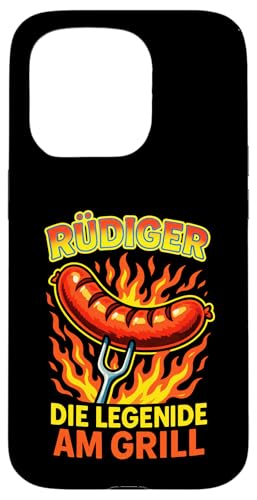 Rüdiger Die Legende Am Grill - Gasgrill Kugelgrill Hülle für iPhone 15 Pro Rüdiger Die Legende Am Grill - Gasgrill Kugelgrill Hülle für iPhone 15 Pro von Grillmeister Grillparty Grillabend