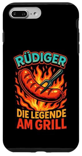 Rüdiger Die Legende Am Grill - Gasgrill Kugelgrill Hülle für iPhone 7 Plus/8 Plus Rüdiger Die Legende Am Grill - Gasgrill Kugelgrill Hülle für iPhone 7 Plus/8 Plus von Grillmeister Grillparty Grillabend