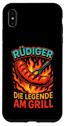 Rüdiger Die Legende Am Grill - Gasgrill Kugelgrill Hülle für iPhone XS Max Rüdiger Die Legende Am Grill - Gasgrill Kugelgrill Hülle für iPhone XS Max von Grillmeister Grillparty Grillabend