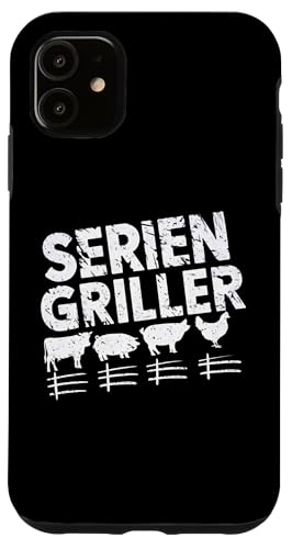Serien Griller Der King am Grill mit Humor Hülle für iPhone 11 Serien Griller Der King am Grill mit Humor Hülle für iPhone 11 von Grillspaß & Männerhumor vom Feinsten
