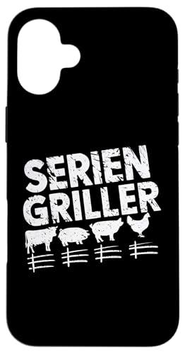 Serien Griller Der King am Grill mit Humor Hülle für iPhone 16 Plus Serien Griller Der King am Grill mit Humor Hülle für iPhone 16 Plus von Grillspaß & Männerhumor vom Feinsten