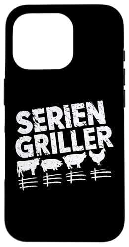 Serien Griller Der King am Grill mit Humor Hülle für iPhone 16 Pro Serien Griller Der King am Grill mit Humor Hülle für iPhone 16 Pro von Grillspaß & Männerhumor vom Feinsten