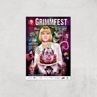 Grimmfest 10th Edition 2018 Giclée Art Print - A2 - Print Only von Grimmfest 2020