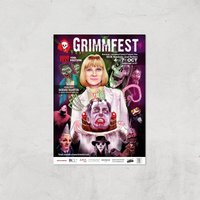 Grimmfest 10th Edition 2018 Giclée Art Print - A3 - Print Only von Grimmfest 2020