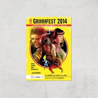 Grimmfest 2014 Giclée Art Print - A3 - Print Only von Grimmfest 2020