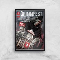 Grimmfest 2015 Poster Giclée Art Print - A3 - Black Frame von Grimmfest 2020