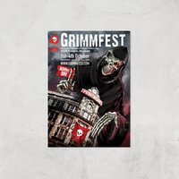 Grimmfest 2015 Poster Giclée Art Print - A4 - Print Only von Grimmfest 2020