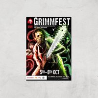 Grimmfest 2017 Giclée Art Print - A3 - Print Only von Grimmfest 2020