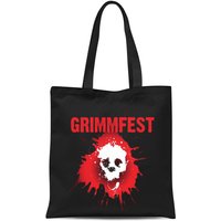 Grimmfest Logo Tote Bag - Black von Grimmfest 2020