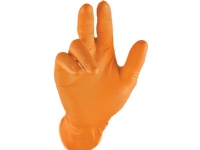 Grippaz 246 nitril handske orange 50 stk - 10 von Grippaz