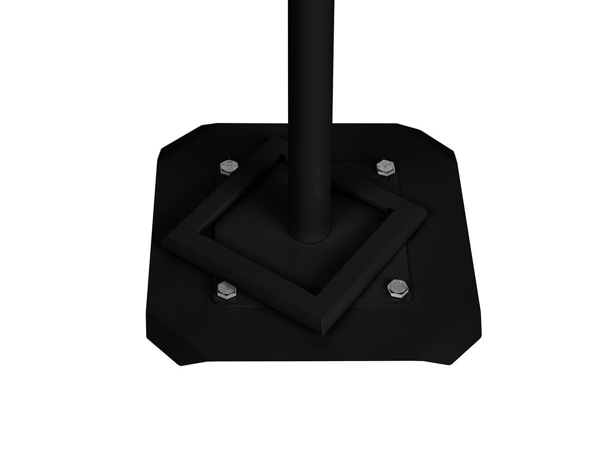 Gripzo Standfu? Bodenplatte f?r Tablet Bodenst?nder, schwarz Gripzo Standfu? Bodenplatte f?r Tablet Bodenst?nder, schwarz von Gripzo