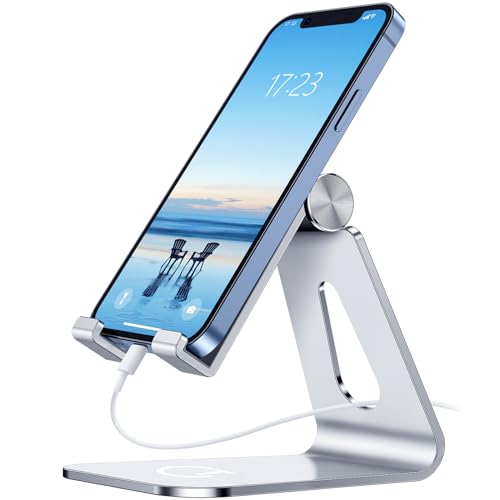 Gritin Handy Ständer, Multi-Winkel Halterung Verstellbare Handyhalterung, Universal Faltbarer Tisch Halter für iPhone 15,15 Pro Max, 14 Pro, 13, 12, 11, XR, X, XS, Mate, Galaxy Gritin Handy Ständer, Multi-Winkel Halterung Verstellbare Handyhalterung, Universal Faltbarer Tisch Halter für iPhone 15,15 Pro Max, 14 Pro, 13, 12, 11, XR, X, XS, Mate, Galaxy von Gritin