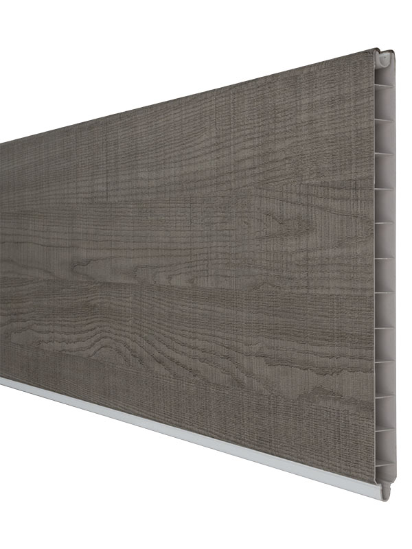 GroJaBasicLine Einzelprofil PVC, Grey Ash Cut von GroJa