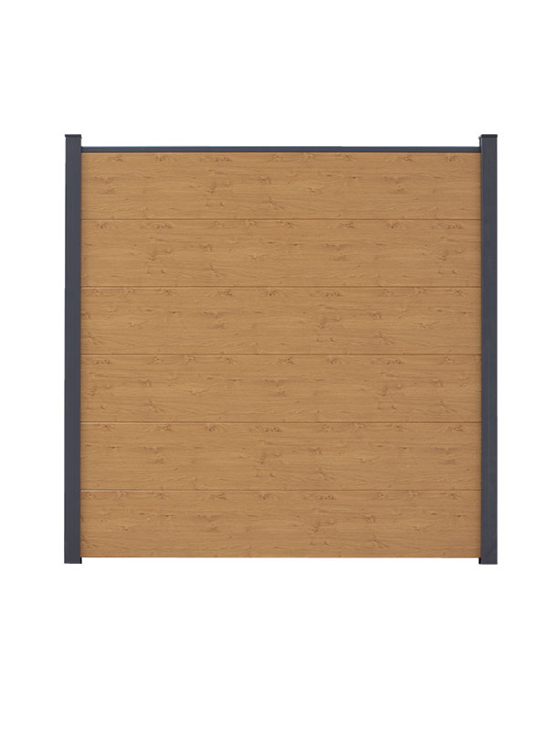GroJaBasicLine PVC-Steckzaun Quadratisch, Asteiche Natur GroJaBasicLine PVC-Steckzaun Quadratisch, Asteiche Natur von GroJa
