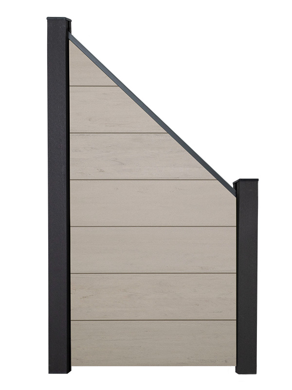 GroJaSolid Grande Steckzaun Schräg WPC / BPC, Bi-Color Sand GroJaSolid Grande Steckzaun Schräg WPC / BPC, Bi-Color Sand von GroJa