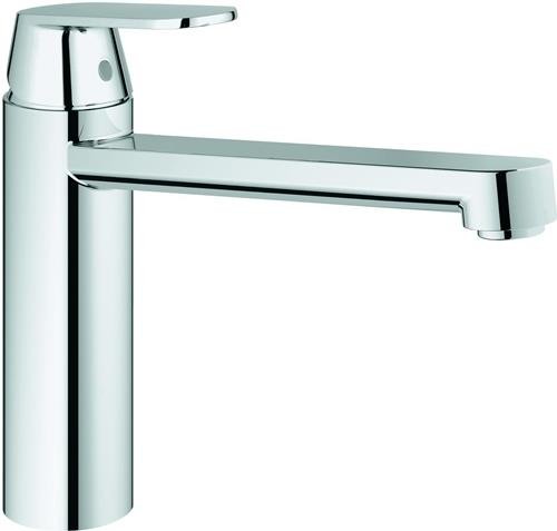 Grohe EH-Spültischbatterie EUROSMART C 1/2Zoll mi-ho Ala chr 30193000 von Grohe Deutschland Vertriebs