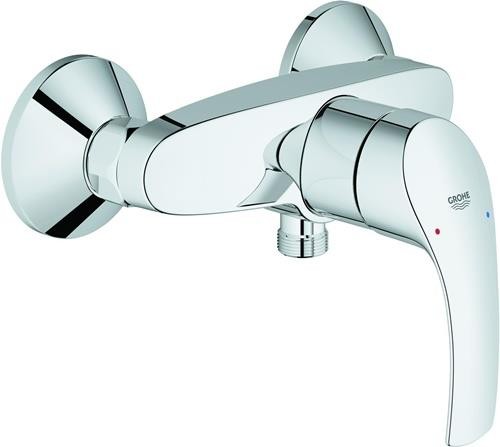 Grohe Einhand-Brausebatterie EUROSMART DN 15 Wd-Mont chr 33555002 von Grohe Deutschland Vertriebs