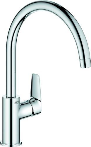 Grohe Einhand-Spültischarmatur BAUEDGE 1/2Zoll ho Ala chr 31367001 von Grohe Deutschland Vertriebs