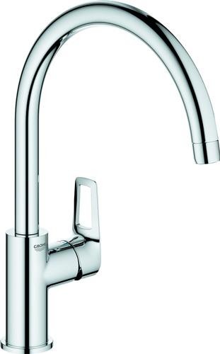 Grohe Einhand-Spültischarmatur BAULOOP 1/2Zoll ho Ala chr 31368001 von Grohe Deutschland Vertriebs