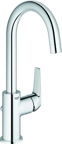Grohe Einhand-Waschtischbatterie BAUFLOW 1/2Zoll L-Size chr 23753000 von Grohe Deutschland Vertriebs