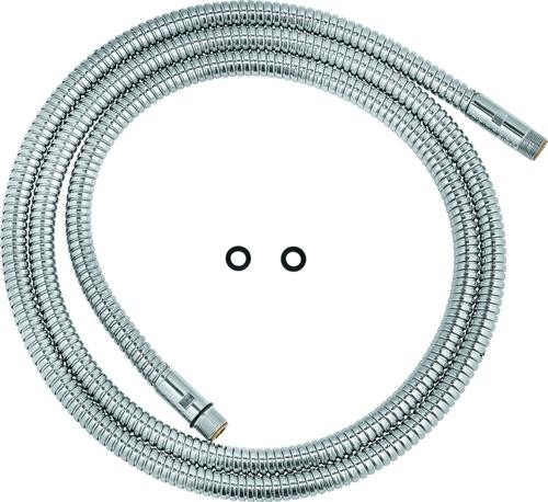 Grohe Metallbrauseschlauch 2000mm chr Grohe Deutschland Vertriebs 28146000 von Grohe Deutschland Vertriebs