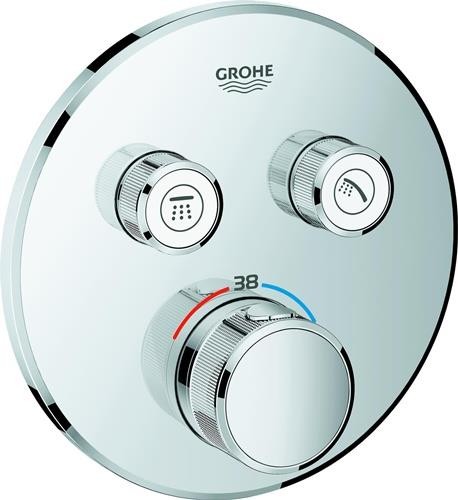 Grohe Thermostat GROHTHERM SMARTCONTROL rd 2 ASV chr Grohe Deutschland Vertriebs Grohe Thermostat GROHTHERM SMARTCONTROL rd 2 ASV chr Grohe Deutschland Vertriebs von Grohe Deutschland Vertriebs