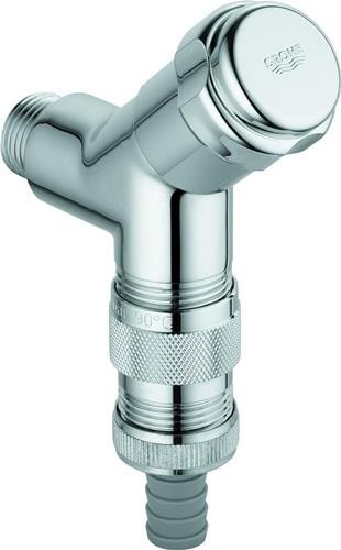 Grohe WAS Anschlussventil 41015, 1/2Zoll chrom Grohe Deutschland Vertriebs von Grohe Deutschland Vertriebs