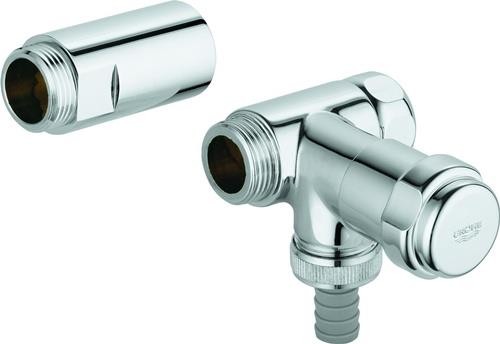 Grohe WAS Ventil 3/4Zoll Batt Anschluss rechts chr Grohe Deutschland Vertriebs von Grohe Deutschland Vertriebs