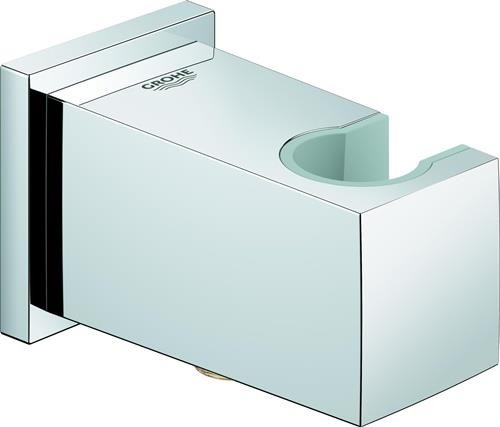 Grohe Wandanschlussbogen Euphoria Cube 1/2Zoll m Wandbrausehalter chr 26370000 von Grohe Deutschland Vertriebs
