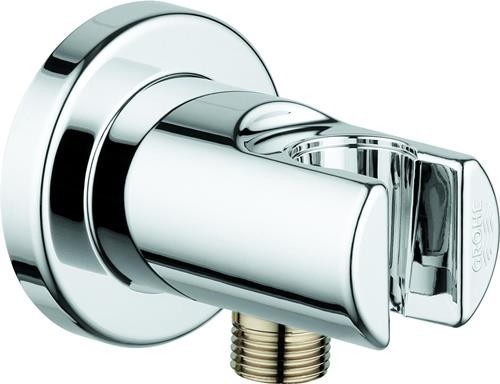 Grohe Wandanschlussbogen RELEXA 1/2Zoll m Wandbrausehalter chr 28628000 von Grohe Deutschland Vertriebs