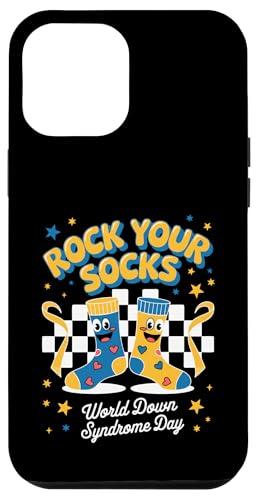 Rock Your Socks Welttag zur Aufklärung über das Down-Syndrom für Damen und Kinder Hülle für iPhone 12 Pro Max Rock Your Socks Welttag zur Aufklärung über das Down-Syndrom für Damen und Kinder Hülle für iPhone 12 Pro Max von Groovy Rock Your Socks Down Syndrome Day Tees