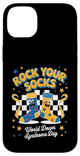 Rock Your Socks Welttag zur Aufklärung über das Down-Syndrom für Damen und Kinder Hülle für iPhone 14 Plus Rock Your Socks Welttag zur Aufklärung über das Down-Syndrom für Damen und Kinder Hülle für iPhone 14 Plus von Groovy Rock Your Socks Down Syndrome Day Tees