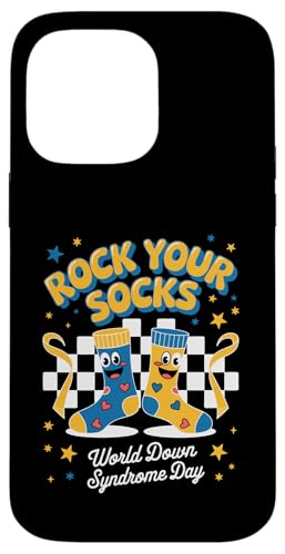 Rock Your Socks Welttag zur Aufklärung über das Down-Syndrom für Damen und Kinder Hülle für iPhone 14 Pro Max Rock Your Socks Welttag zur Aufklärung über das Down-Syndrom für Damen und Kinder Hülle für iPhone 14 Pro Max von Groovy Rock Your Socks Down Syndrome Day Tees