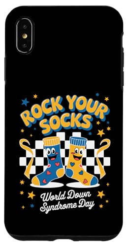 Rock Your Socks Welttag zur Aufklärung über das Down-Syndrom für Damen und Kinder Hülle für iPhone XS Max Rock Your Socks Welttag zur Aufklärung über das Down-Syndrom für Damen und Kinder Hülle für iPhone XS Max von Groovy Rock Your Socks Down Syndrome Day Tees