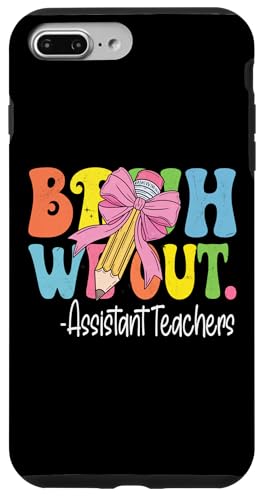 Bruh We Out Assistenzlehrer am letzten Schultag, Kokette Hülle für iPhone 7 Plus/8 Plus von Groovy Teachers Apparel Co.