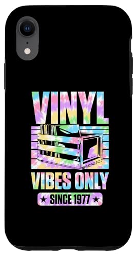 Geburtstag für Plattensammler Vinyl Vibes erst seit 1977 Hülle für iPhone XR Geburtstag für Plattensammler Vinyl Vibes erst seit 1977 Hülle für iPhone XR von Groovy Vinyl Record Themed Birthday Party Supply