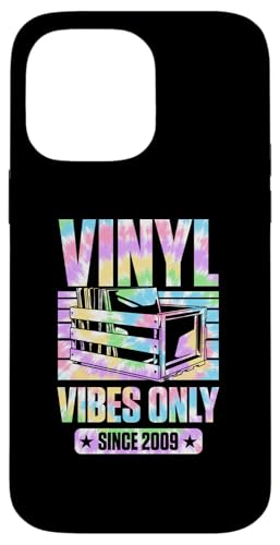 Geburtstag für Plattensammler Vinyl Vibes erst seit 2009 Hülle für iPhone 14 Pro Max Geburtstag für Plattensammler Vinyl Vibes erst seit 2009 Hülle für iPhone 14 Pro Max von Groovy Vinyl Record Themed Birthday Party Supply